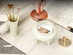 Complete Incense Ceremony Starter Set | Song Dynasty Style Tools & Ceramic Burner for Incense Seals | Zenith Censer