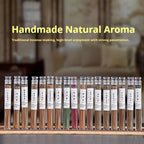 Artisan Incense Sticks Sampler Set | 15 Scents for Meditation & Ritual | Handmade Short Incense (10.5cm) - Zenith Censer