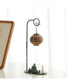 Chinese Reverse-Flow Incense Burner Set | Waterfall Smoke Ceremony with Auspicious Designs | Includes Cones | Zenith Censer