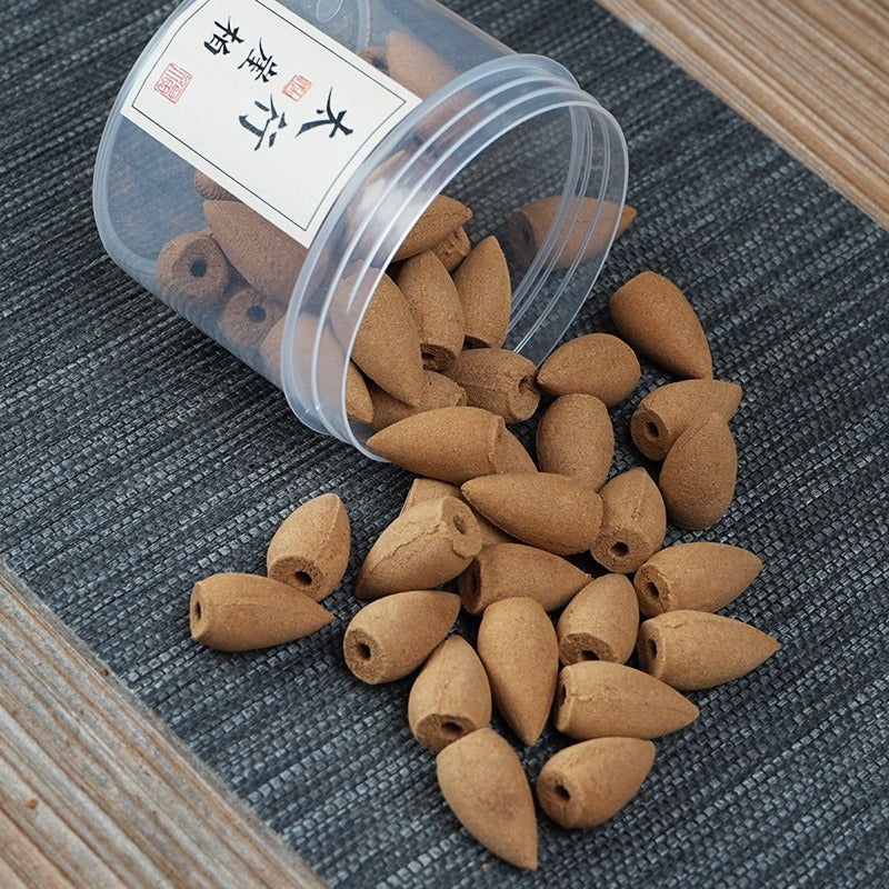 Artisan Reverse Flow Incense Cones Set | Sandalwood, Agarwood & More for Meditation & Space Clearing | Zenith Censer