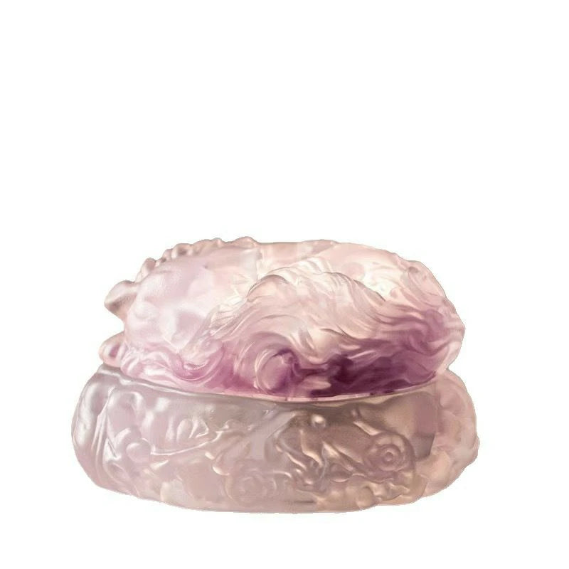 Nine-Tailed Fox Glass Incense Burner Set | Hand-blown Glass Censer for Sticks & Cones | Zenith Censer