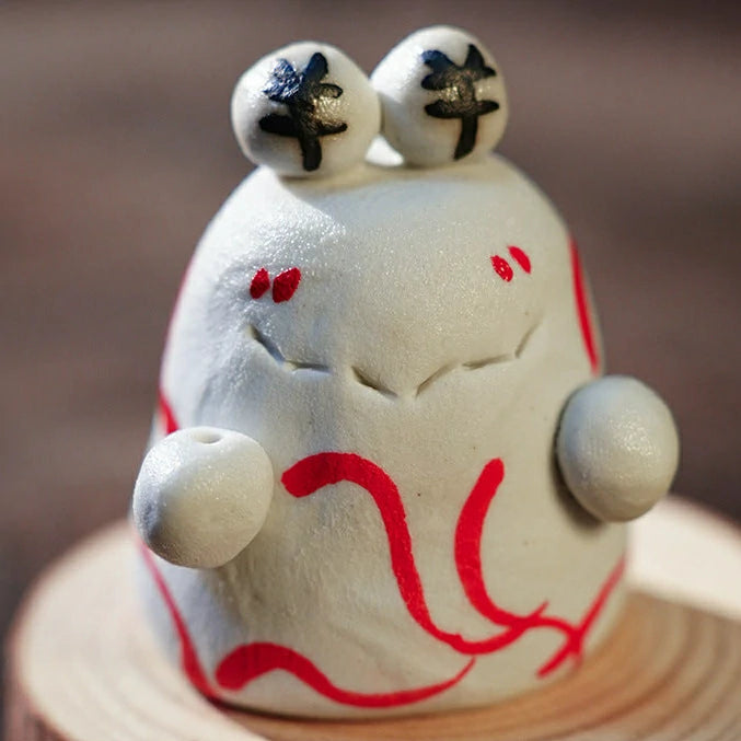 Hand-Carved Ceramic Animal Incense Holders & Tea Pets | Zen Meditation Desk Decor, Spiritual Gift | Zenith Censer