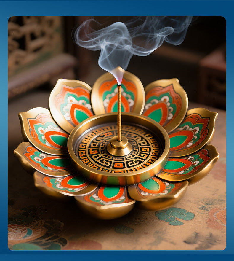 Custom Chinese Metal Incense Holder | Personalized Zinc Alloy Zen Incense Stand | Museum-Quality Cultural Gift | Zenith Censer