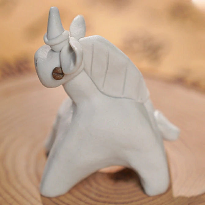 Hand-Carved Ceramic Animal Incense Holders & Tea Pets | Zen Meditation Desk Decor, Spiritual Gift | Zenith Censer