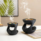Modern Handheld Resin Hanging Censer | Minimalist Incense Burner for Meditation & Home Altar | Zenith Censer