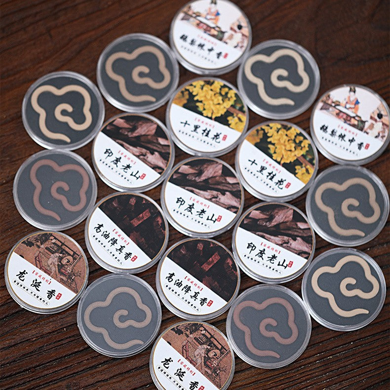 Zenith Censer | Ancient Fragrance Collection — Natural No-Adhesive Large Xiangyun Incense Coils | 20-Piece Gift Box Available | for Meditation, Mindfulness & Space Cleansing