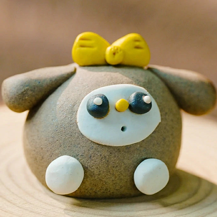 Hand-Carved Ceramic Animal Incense Holders & Tea Pets | Zen Meditation Desk Decor, Spiritual Gift | Zenith Censer