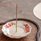 Double Happiness Ceramic Incense Holder Series | ‘Joyful Moments’ Altar Pieces for Home Entryway | Zenith Censer