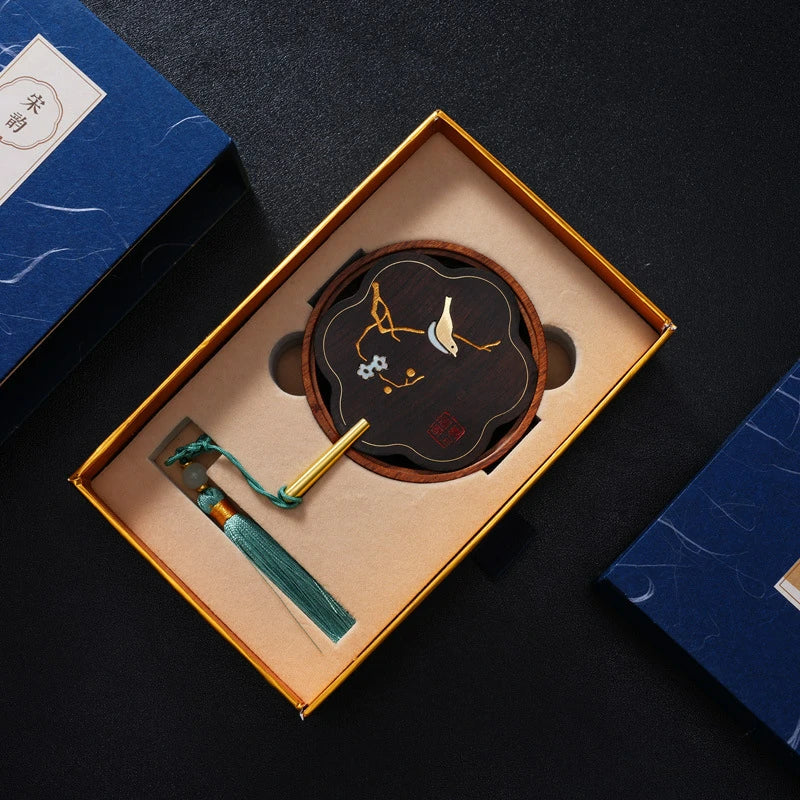 Portable Black Sandalwood Incense Burner Gift Set | New Chinese Zen Style for Travel, Meditation & Business | Zenith Censer