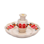 Double Happiness Ceramic Incense Holder Series | ‘Joyful Moments’ Altar Pieces for Home Entryway | Zenith Censer