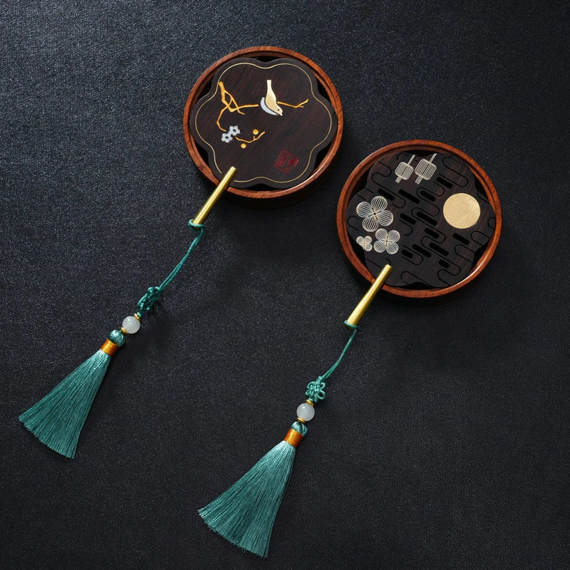 Portable Black Sandalwood Incense Burner Gift Set | New Chinese Zen Style for Travel, Meditation & Business | Zenith Censer