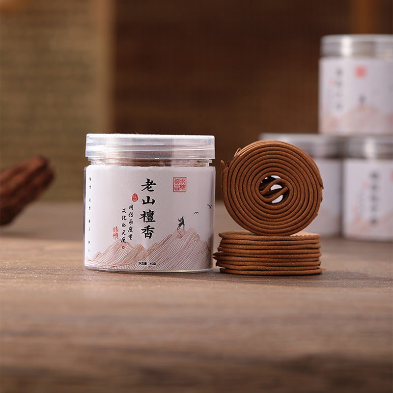 Artisan Coil Incense Set - 40 Coils | Sandalwood, Agarwood, Tibetan Incense | For Meditation & Altar | Zenith Censer