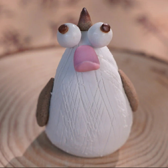 Hand-Carved Ceramic Animal Incense Holders & Tea Pets | Zen Meditation Desk Decor, Spiritual Gift | Zenith Censer