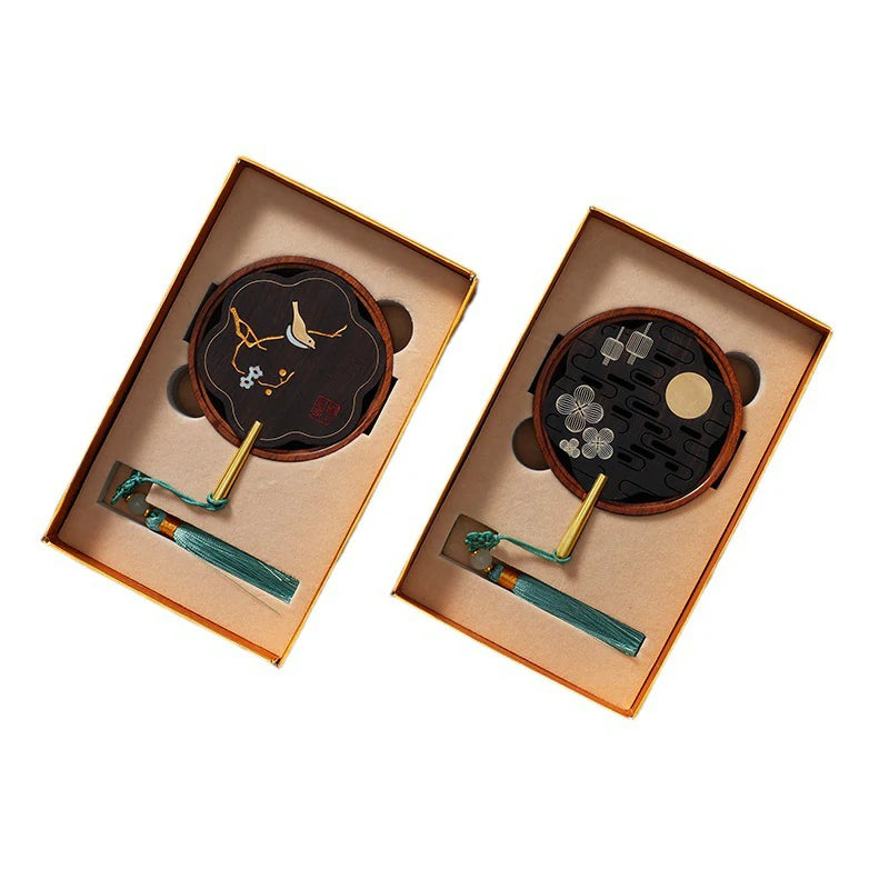 Portable Black Sandalwood Incense Burner Gift Set | New Chinese Zen Style for Travel, Meditation & Business | Zenith Censer