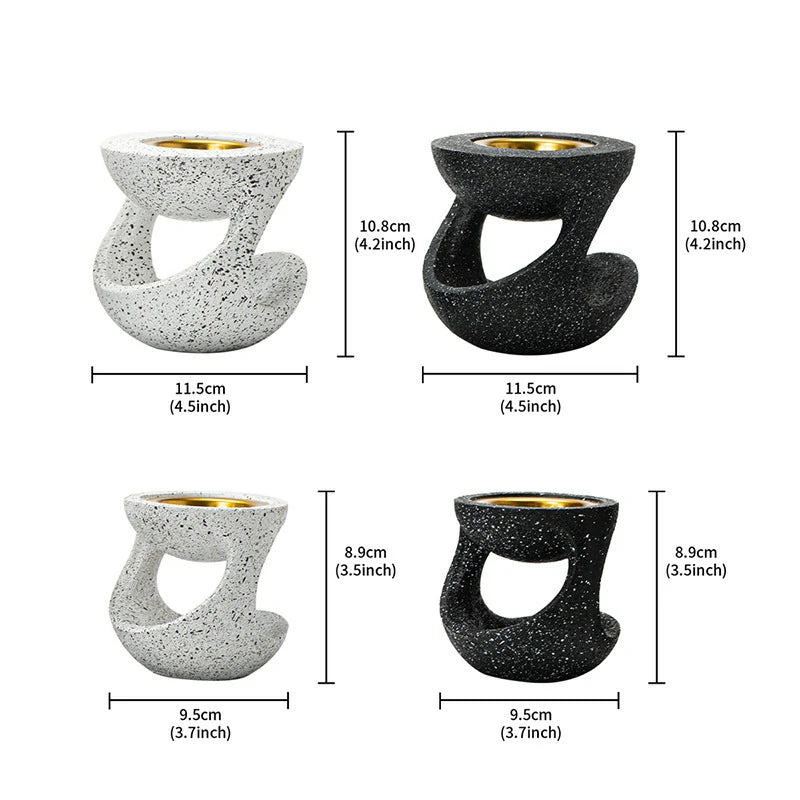 Modern Handheld Resin Hanging Censer | Minimalist Incense Burner for Meditation & Home Altar | Zenith Censer