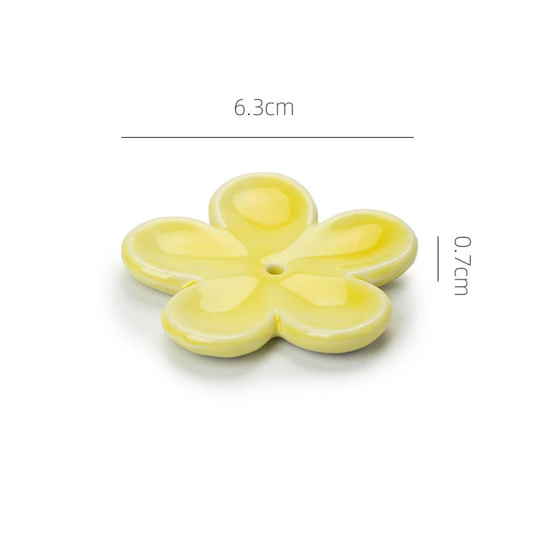 Modular Ceramic Incense Holder Set - Handmade Mini Incense Stand, Ash Catcher | Gift for Meditation, Zen Desk & Tea Ceremony | Zenith Censer