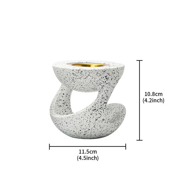 Modern Handheld Resin Hanging Censer | Minimalist Incense Burner for Meditation & Home Altar | Zenith Censer