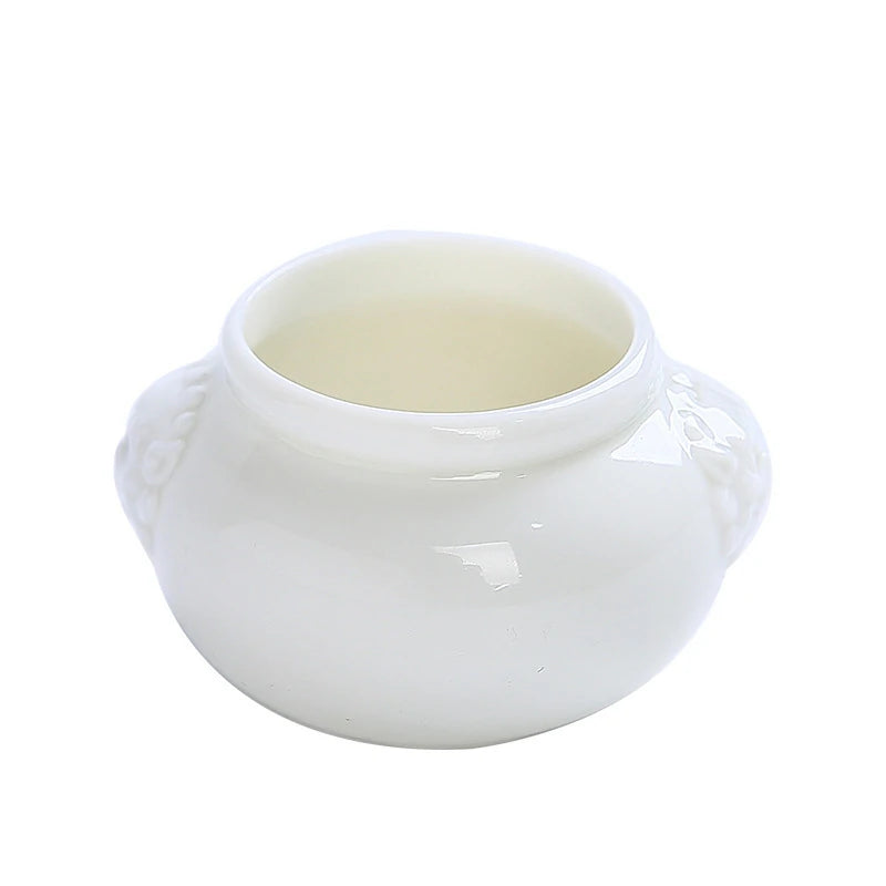 Ash Glaze ‘Hundred Blessings’ Jar Incense Burner | Ceramic Stick Incense Holder & Altar Piece | Multi-Color Sets | Zenith Censer