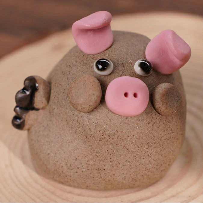 Hand-Carved Ceramic Animal Incense Holders & Tea Pets | Zen Meditation Desk Decor, Spiritual Gift | Zenith Censer