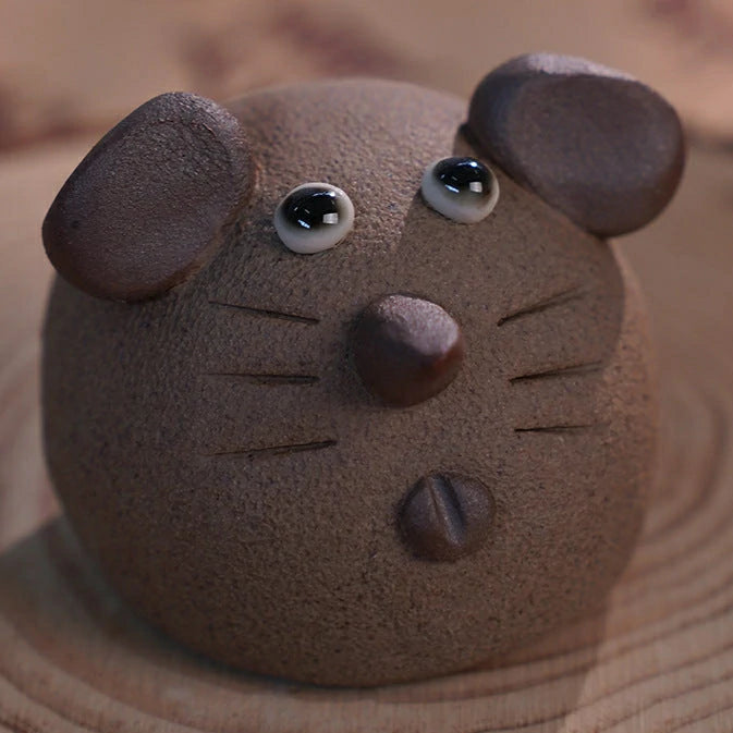 Hand-Carved Ceramic Animal Incense Holders & Tea Pets | Zen Meditation Desk Decor, Spiritual Gift | Zenith Censer