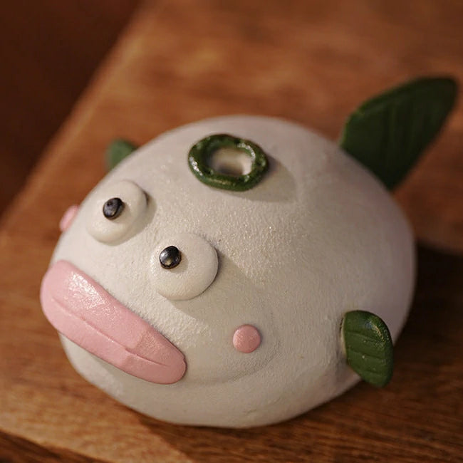 Hand-Carved Ceramic Animal Incense Holders & Tea Pets | Zen Meditation Desk Decor, Spiritual Gift | Zenith Censer