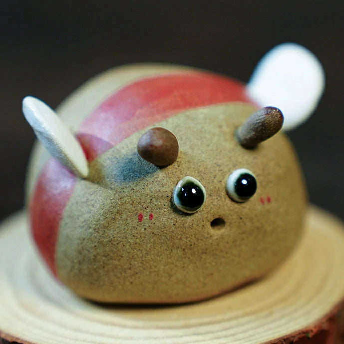 Hand-Carved Ceramic Animal Incense Holders & Tea Pets | Zen Meditation Desk Decor, Spiritual Gift | Zenith Censer