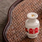 Double Happiness Ceramic Incense Holder Series | ‘Joyful Moments’ Altar Pieces for Home Entryway | Zenith Censer