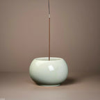 Ash Glaze ‘Hundred Blessings’ Jar Incense Burner | Ceramic Stick Incense Holder & Altar Piece | Multi-Color Sets | Zenith Censer