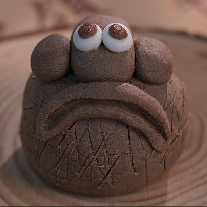 Hand-Carved Ceramic Animal Incense Holders & Tea Pets | Zen Meditation Desk Decor, Spiritual Gift | Zenith Censer