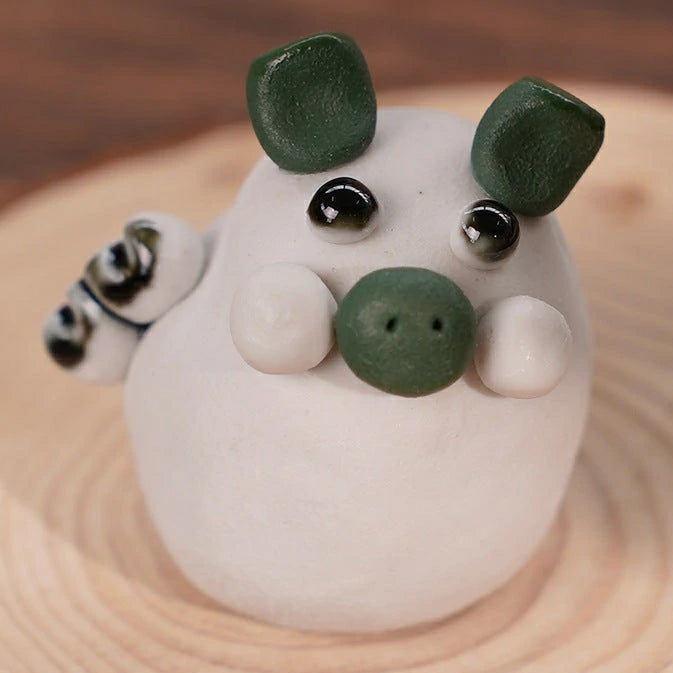 Hand-Carved Ceramic Animal Incense Holders & Tea Pets | Zen Meditation Desk Decor, Spiritual Gift | Zenith Censer