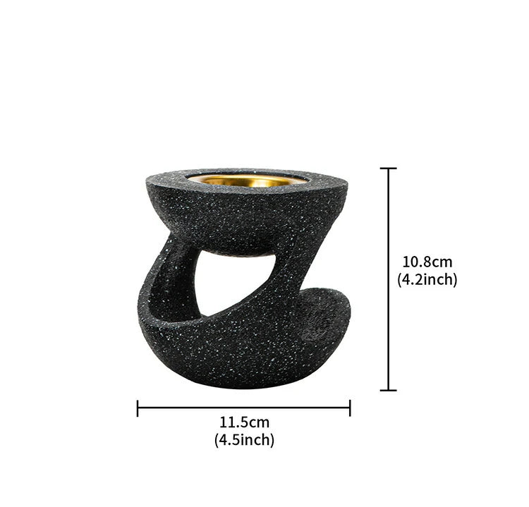 Modern Handheld Resin Hanging Censer | Minimalist Incense Burner for Meditation & Home Altar | Zenith Censer