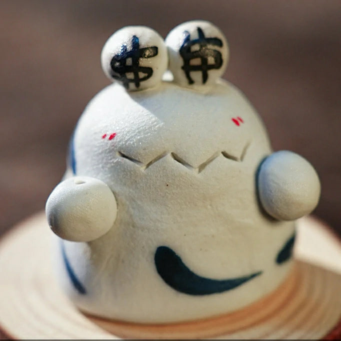 Hand-Carved Ceramic Animal Incense Holders & Tea Pets | Zen Meditation Desk Decor, Spiritual Gift | Zenith Censer