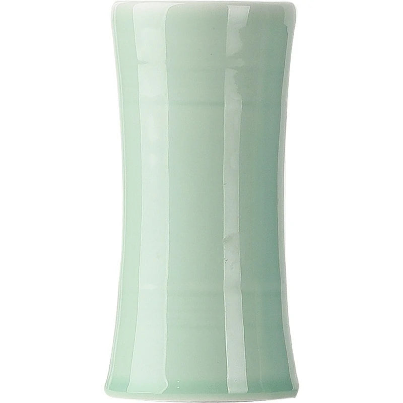 Electric Portable Incense Heater | Rechargeable Ceramic Warmer for Powder Incense | Celadon/White/Mustard Green | Zenith Censer