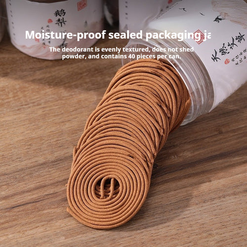 Artisan Coil Incense Set - 40 Coils | Sandalwood, Agarwood, Tibetan Incense | For Meditation & Altar | Zenith Censer